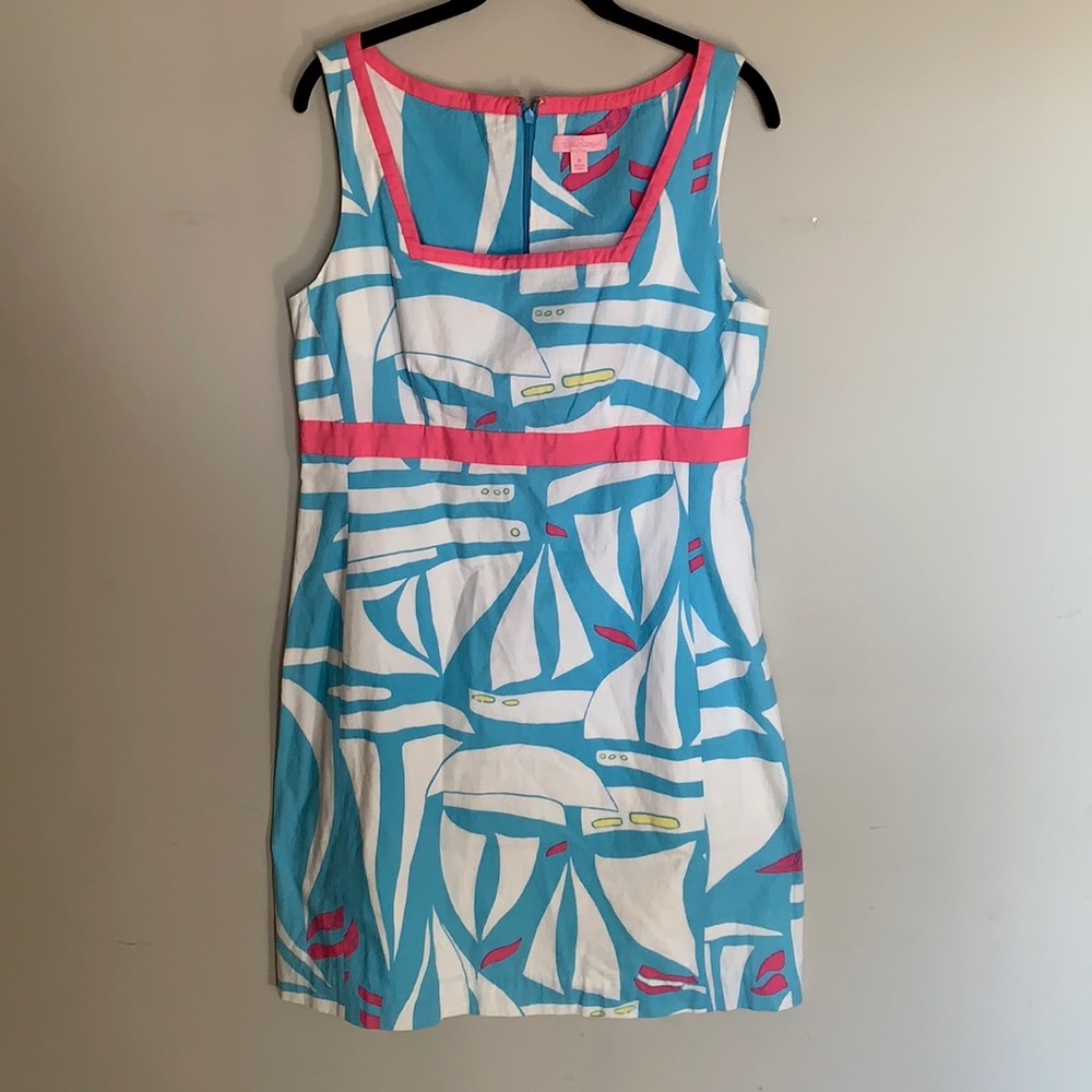Lilly Pulitzer size 10 sailboat dress